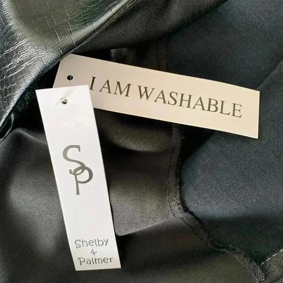 Shelby & Palmer Faux Croc Skin Sheath Dress​​ - Picture 5 of 8